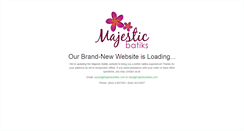 Desktop Screenshot of majesticbatiks.com